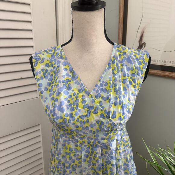 GAP MATERNITY Womens Dress XS Blue Green Summer Sundress Lightweight Preppy - Picture 2 of 11